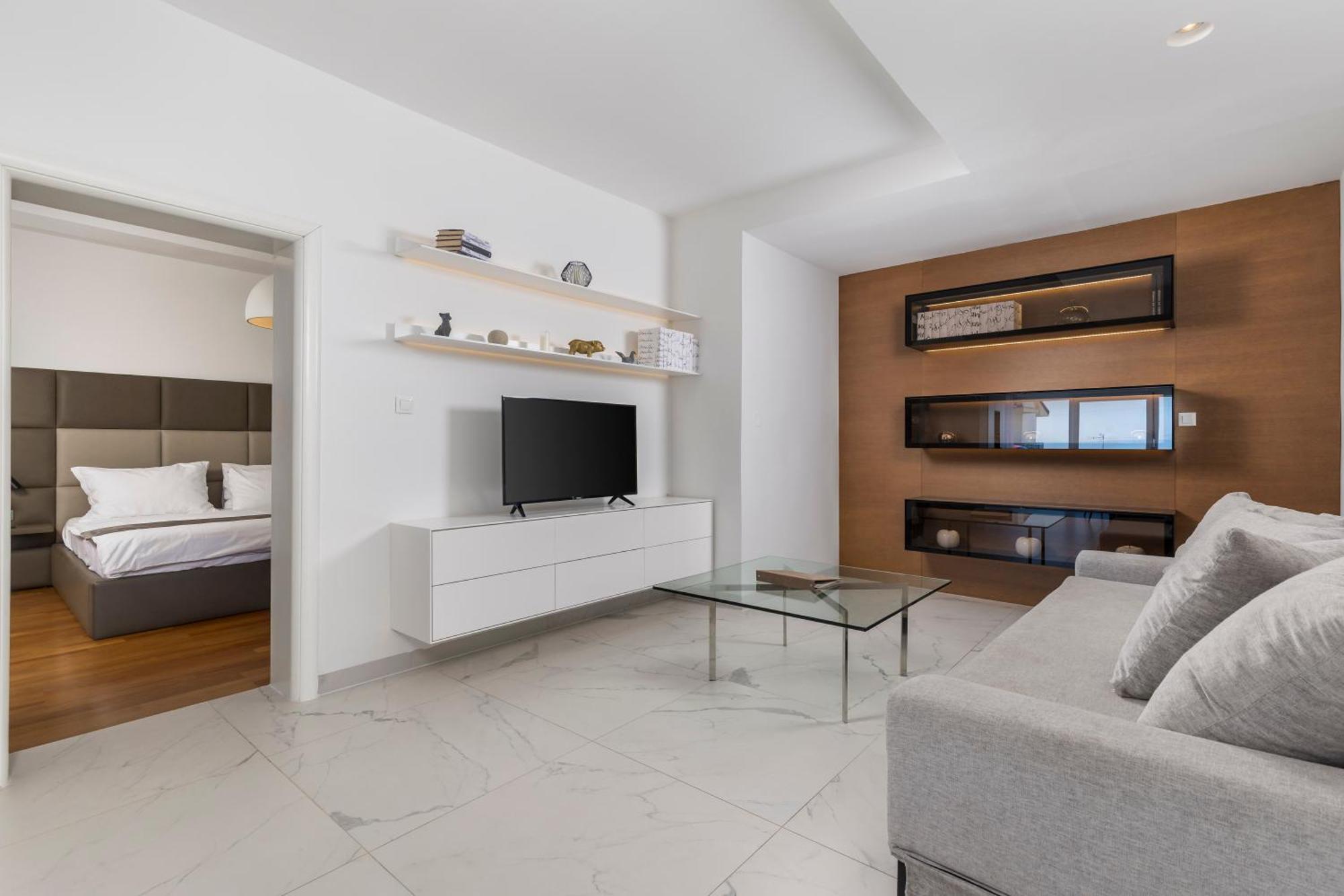Villa Garden Apartment With Pool Abbázia Kültér fotó