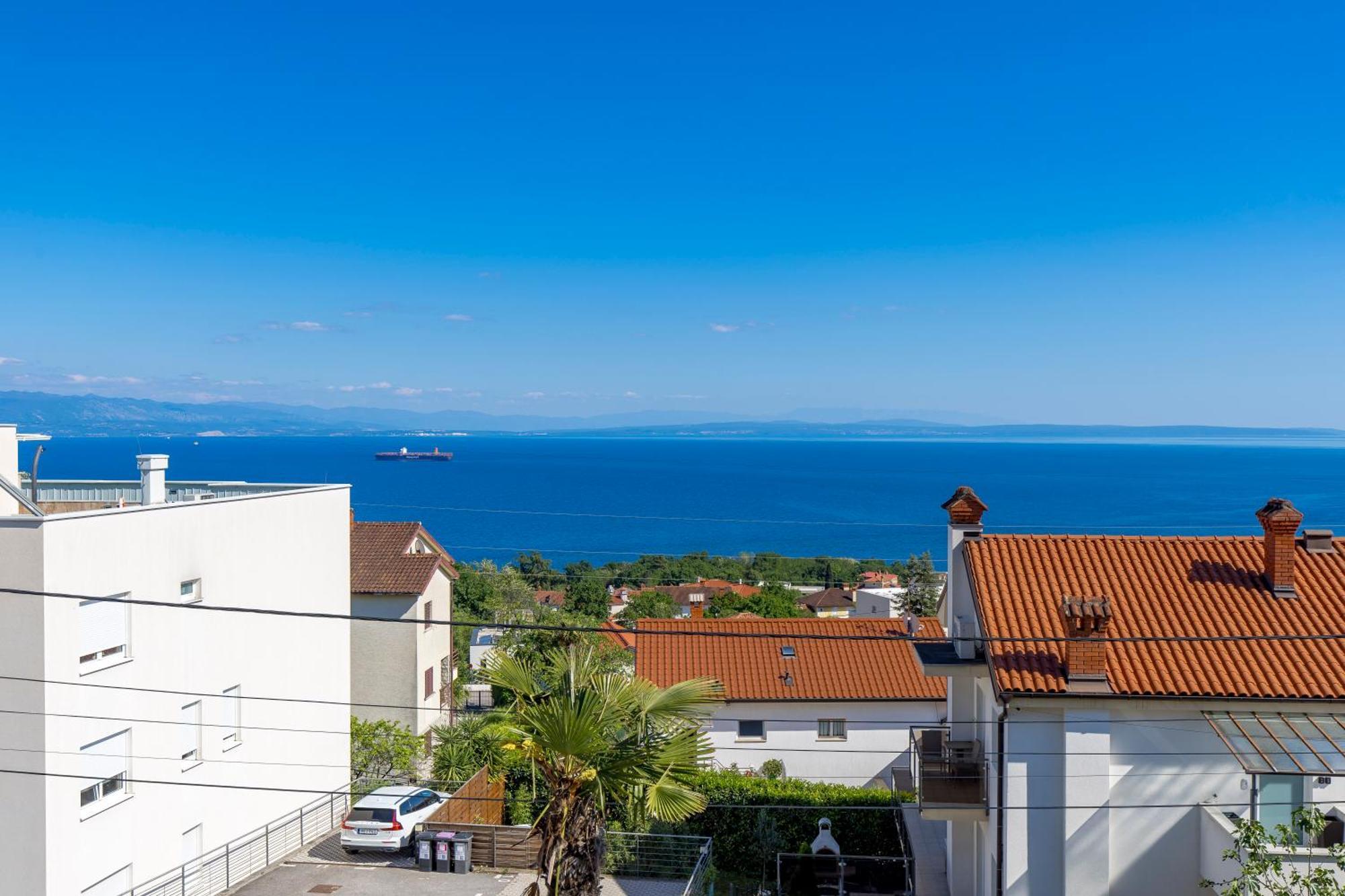 Villa Garden Apartment With Pool Abbázia Kültér fotó