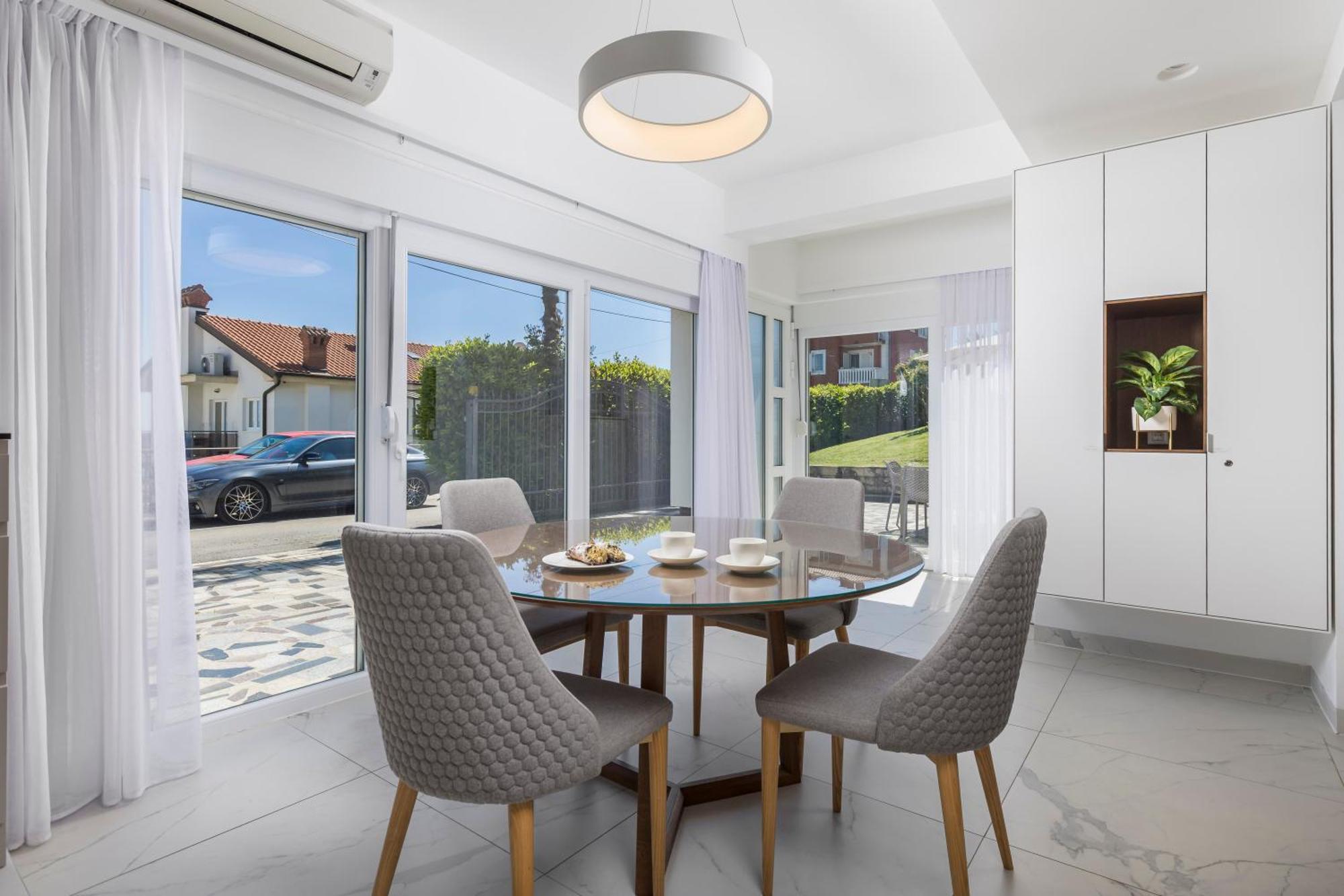 Villa Garden Apartment With Pool Abbázia Kültér fotó